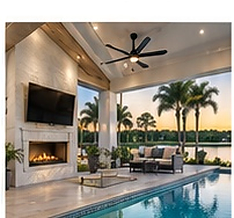 Trousdale construction outdoor living imagery