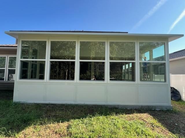 Residential carport addition in Florida